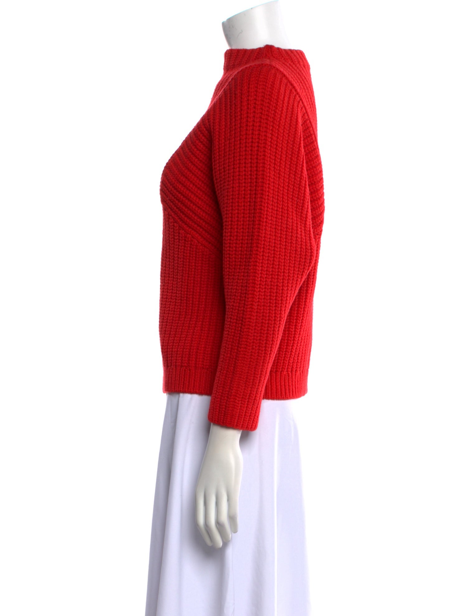 Equipment Wool Mock Neck Sweater
